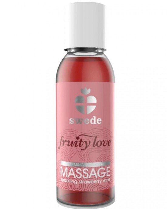 Massage oil Swede Fruity Love  Strawberry With Champagne 50ml