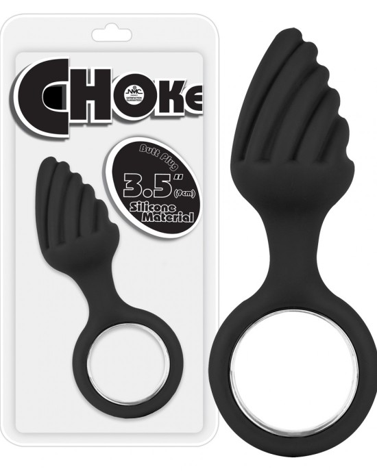 Choke 3.5 Black Anal Dildo