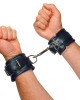 Leather Handcuffs Padded