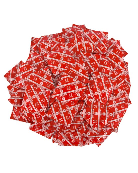 London red condoms 1000 pcs.