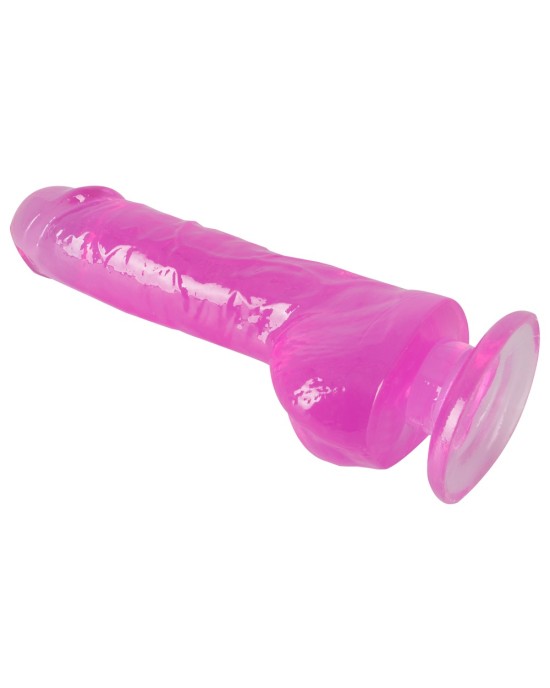 Jerry Giant Dildo clear pink