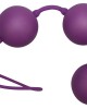 Velvet Purple Balls 3er Kugeln
