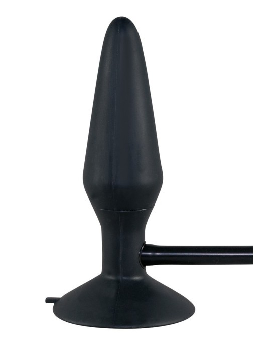 True Black inflatable Analplug