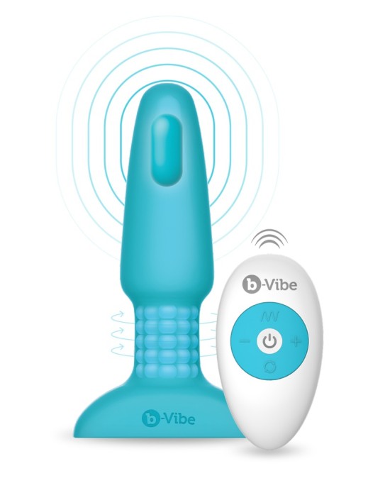 b-Vibe rimming Plug 2 Blue