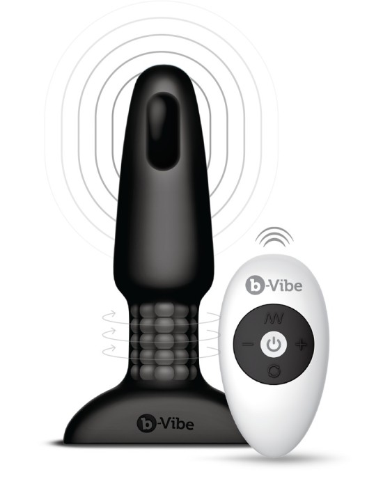b-Vibe rimming Plug 2 Black