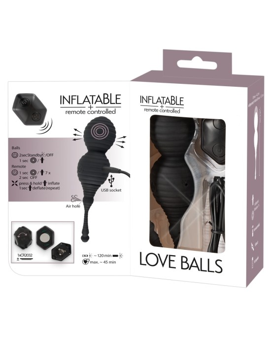 Inflatable+RC Love Balls