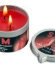 S/M Candle in a Tin red 100 g