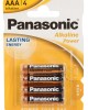 Batterie Panasonic AAA 12x4er