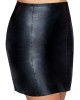 Leather Mini Skirt XS