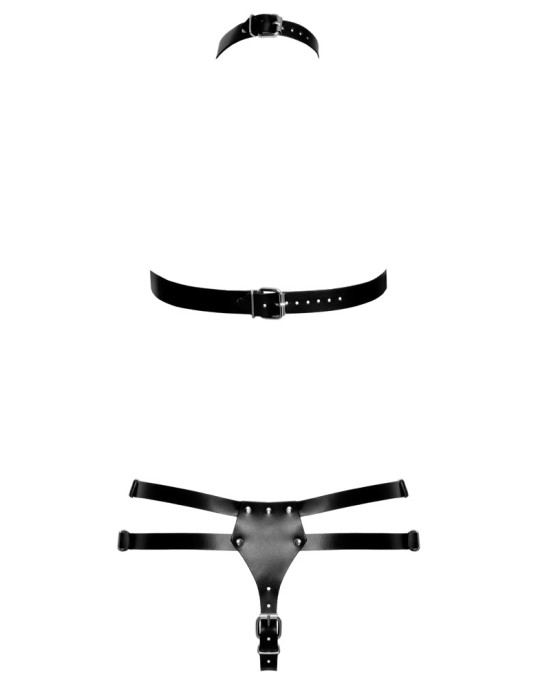 Leather Harness Set S/M