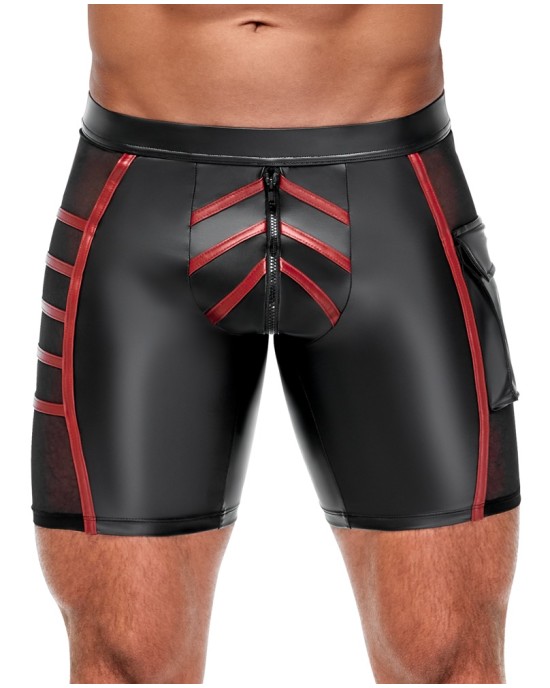 Men's Shorts Black/Red XL