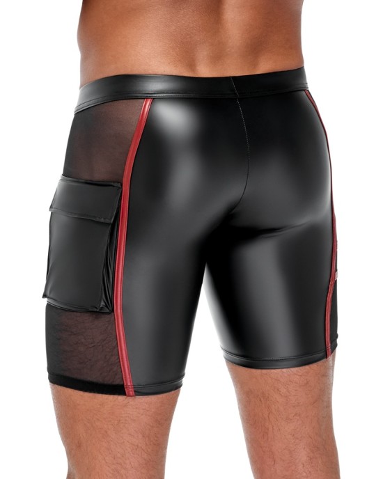 Men's Shorts Black/Red 2XL