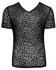 Noir M.Shirt leo XL