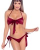 Bra and Briefs red S/M
