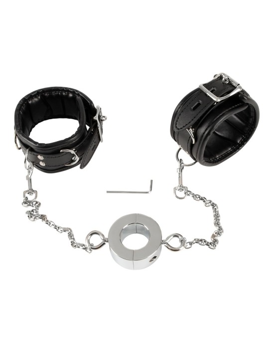 Handcuffs and Cock Ring