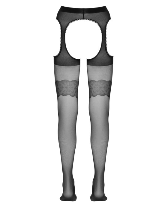 Tights with garter L