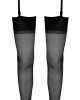 Stockings with seam black 8