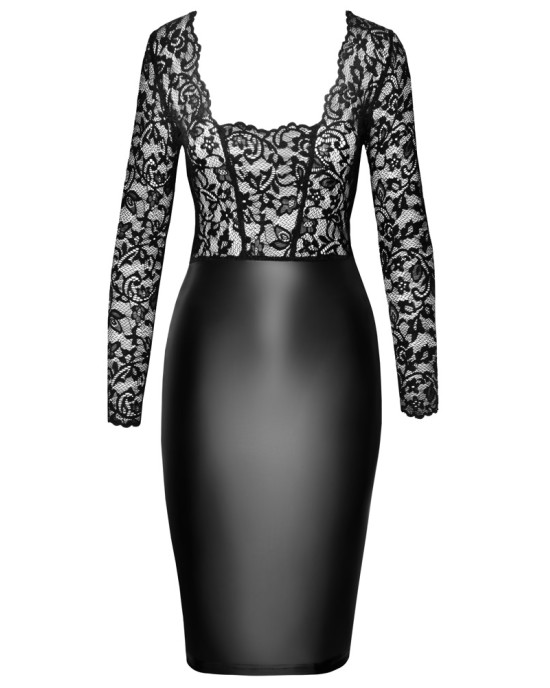 Noir lace dress XL