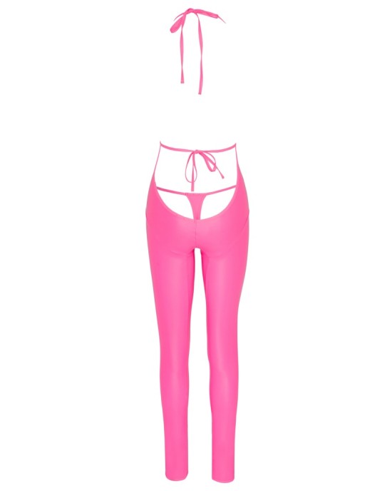 Jumpsuit hot pink L