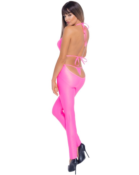 Jumpsuit hot pink L