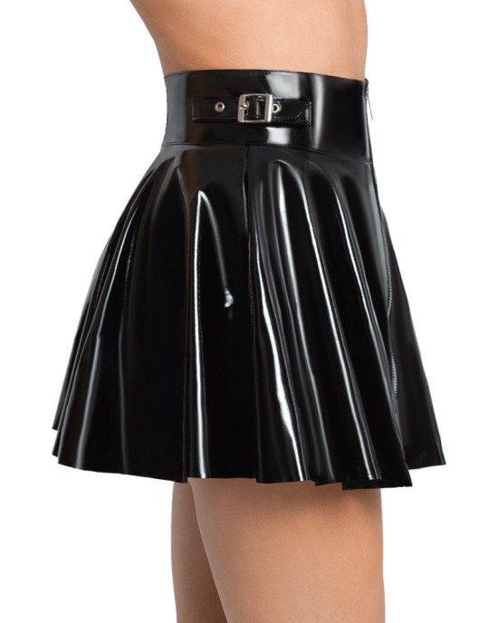 Vinyl Mini Skirt S