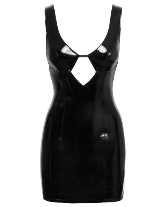Lack Kleid schwarz XL