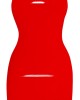 Latex Minikleid rot XL