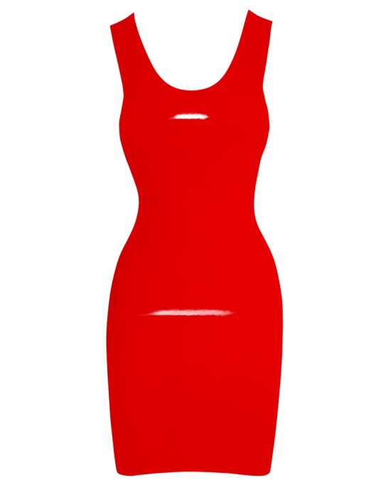 Latex Dress red 2XL