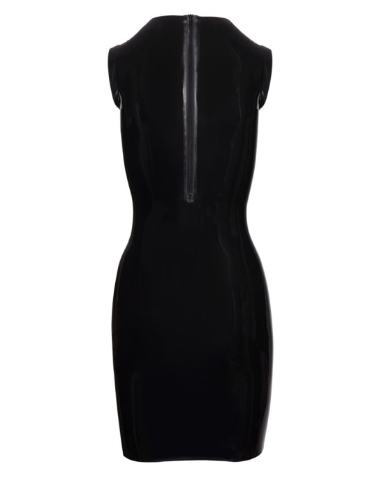 Latex Dress black 2XL