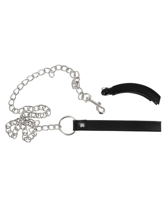 BK Pussy clamp with a leash