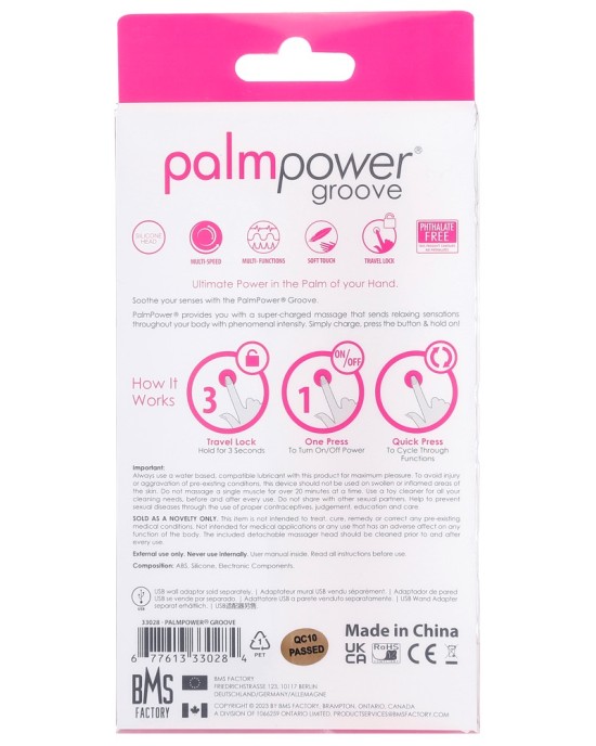palmpower Groove Mini Wand Fuc