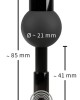 Vibrating Penis Plug 8mm