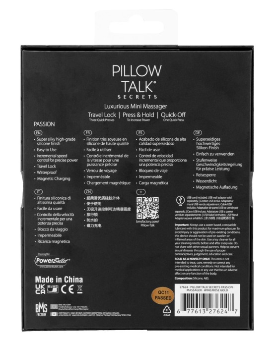 Pillow Talk Secrets Passion