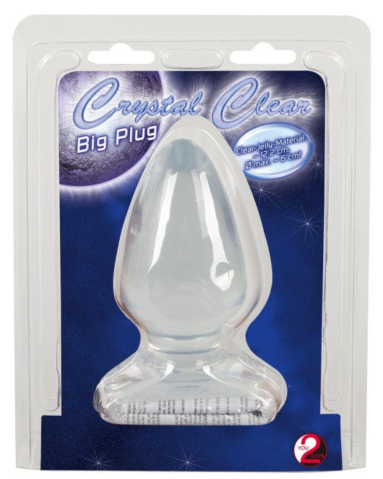 Crystal Clear Big Plug