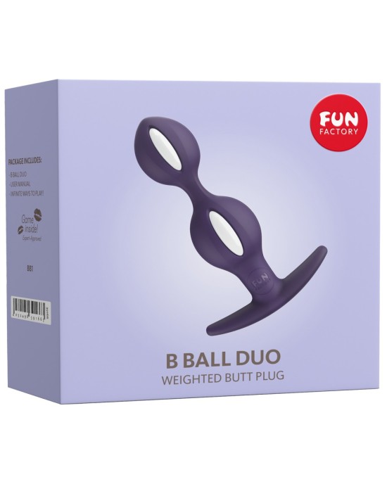 B-Balls Duo White/Dark Violet