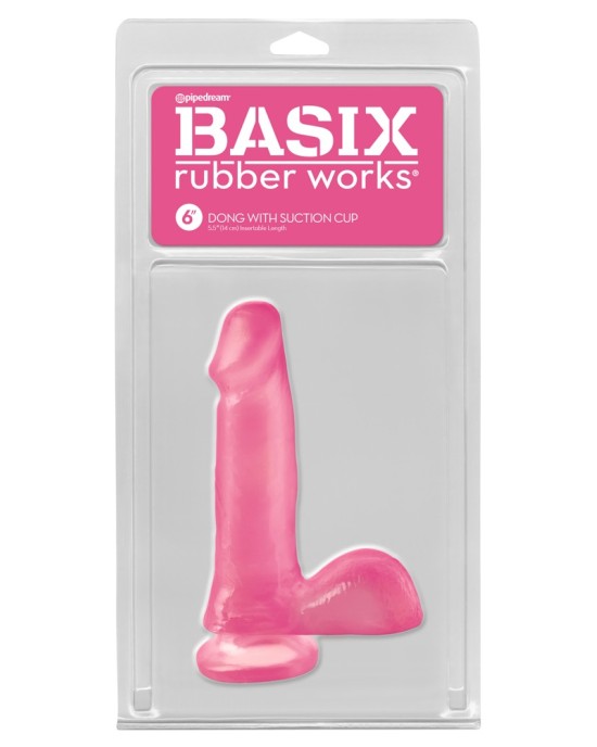 BRW 6 Dong Suction Cup Pink