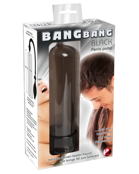 Bang Bang Penis Pump black