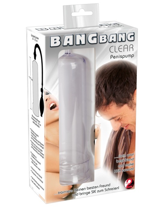 Bang Bang Penis Pump clear