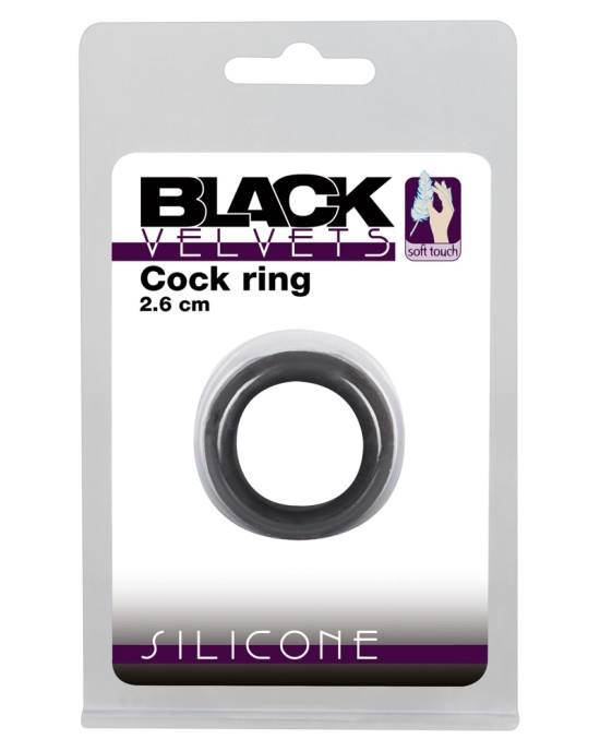 Black Velvets Cock Ring 2,6 cm