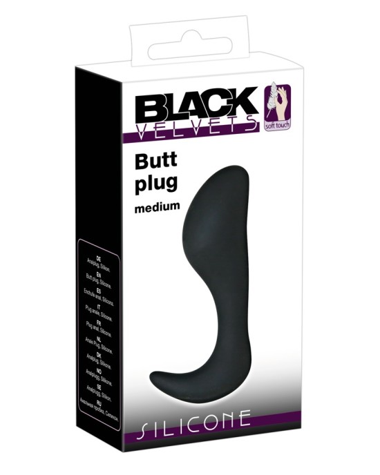 Black Velvets Medium Plug