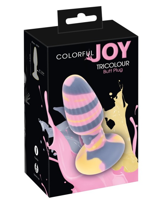 Colorful Joy Tricolour Butt Pl