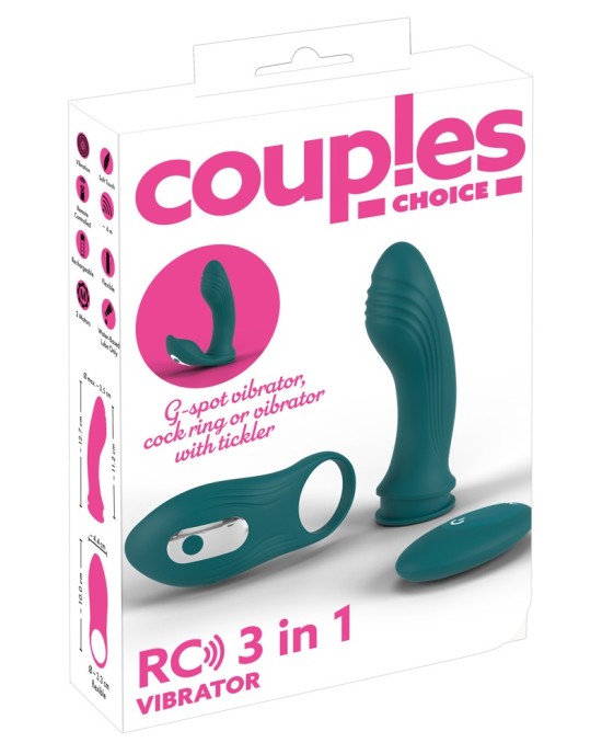 Couples Choice RC  3in1 Vibrat