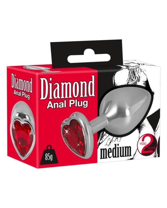 Diamond Anal Plug medium