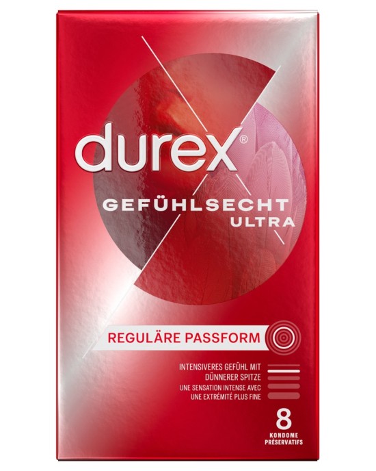 Durex Gefühlsecht Ultra x 8