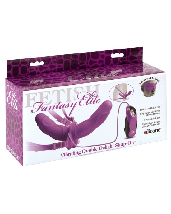 FFE Vibrating Double Strap-On
