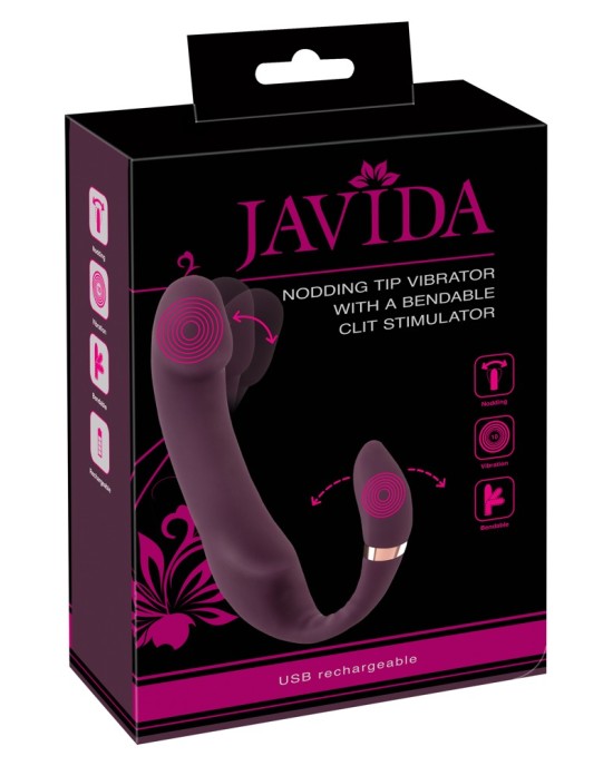 Javida Nodding Tip Vibrator wi