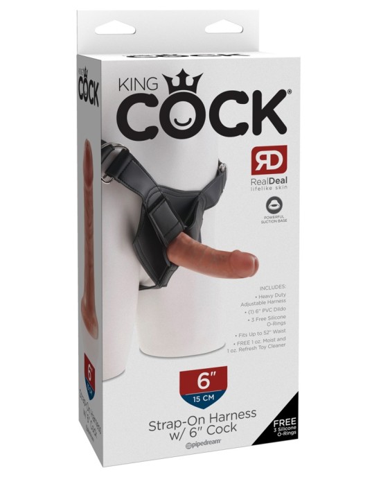 KC Strap-On with 6 Cock Tan