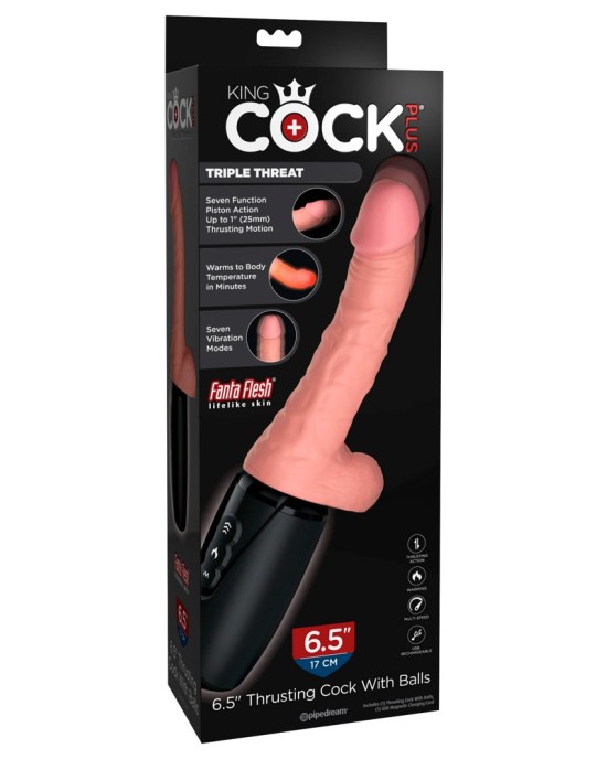 KCP 6,5 Thrusting Cock with Ba