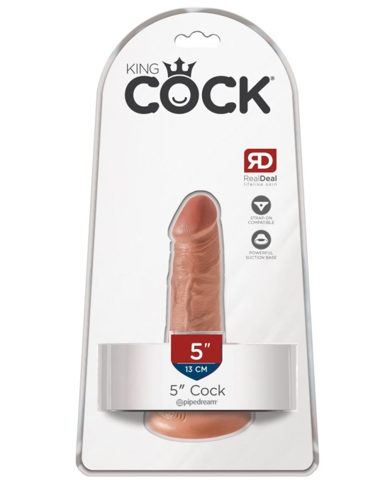 King Cock 5 Cock Tan