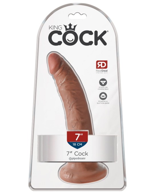 King Cock 7 Cock Tan